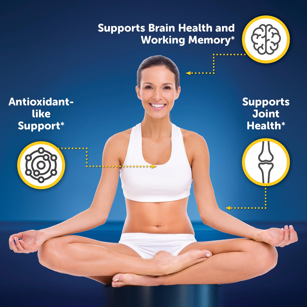 Viva Naturals joint and brain support concept invites daily use.
