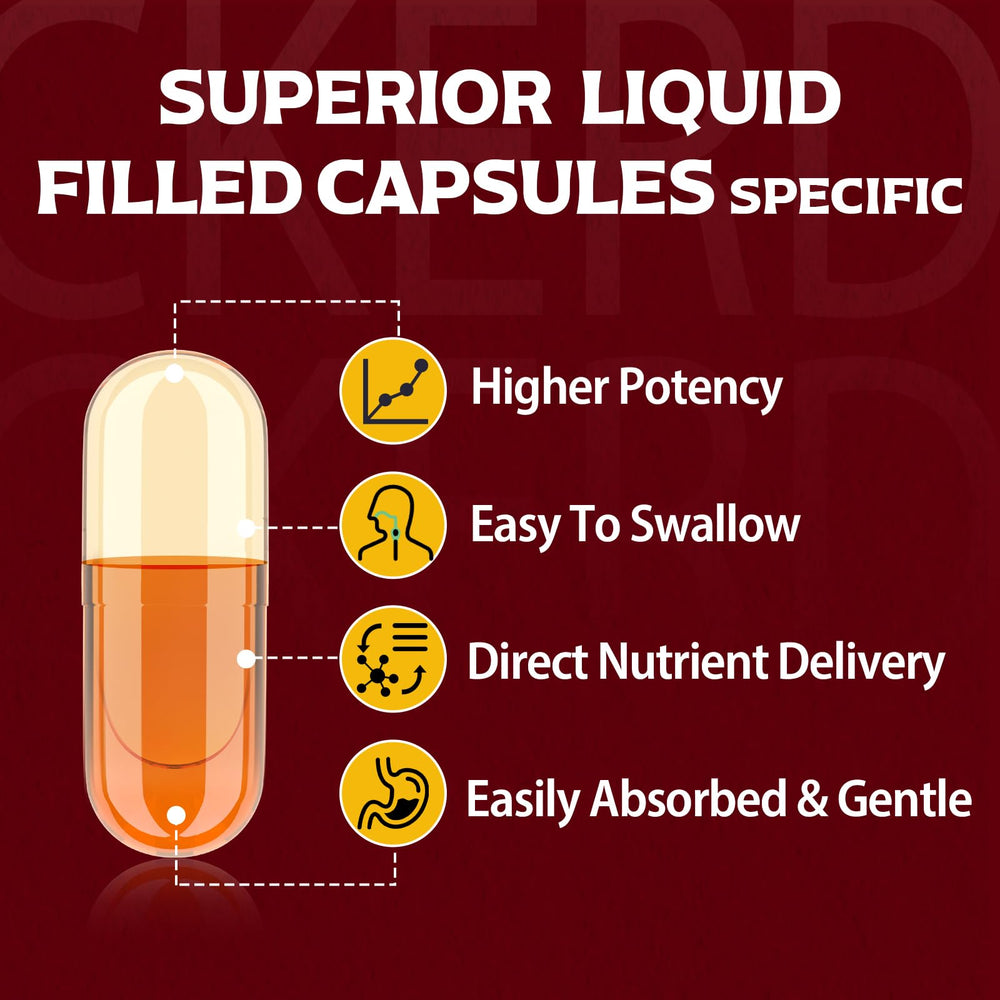 Vivaravida DHT Blocker herbal blend illustration emphasizes natural formulation