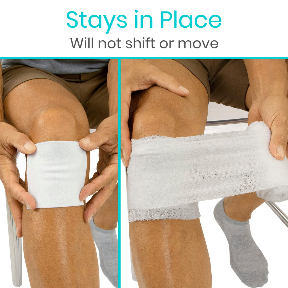 Vive Care 3x3 100-count pack provides ample supply for households.
