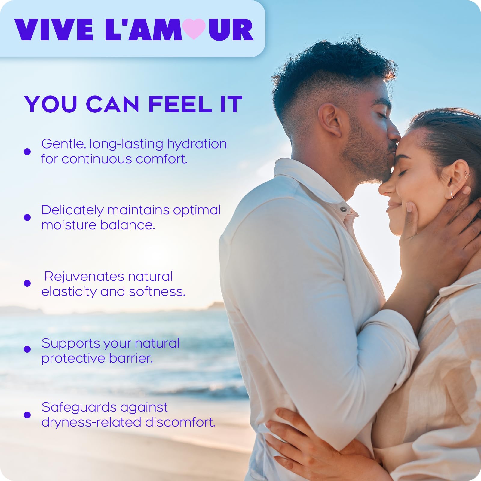 Vive L'Amour delivery mechanism emphasizes direct vaginal application.