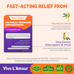 Vive L'Amour individually wrapped inserts for easy, discreet use.