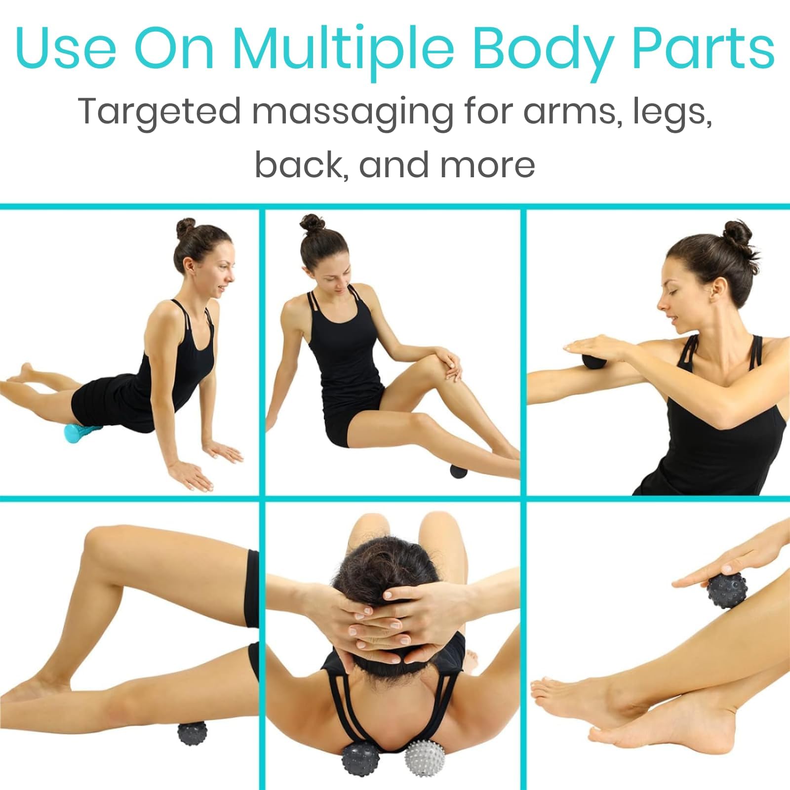 Vive Massage Ball Set hot cold therapy supports soothing thermal relief.