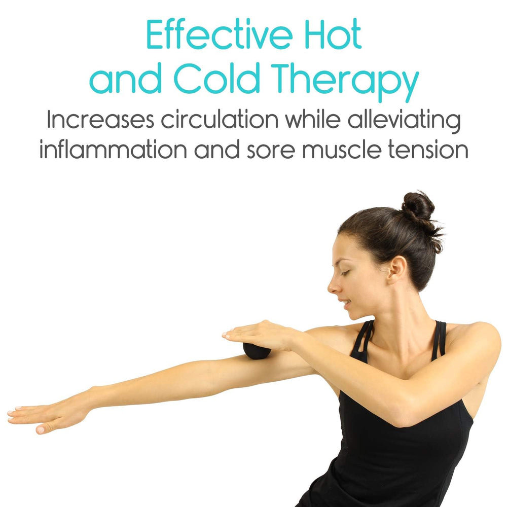 Vive Massage Ball Set plantar fasciitis relief helps ease fatigue.