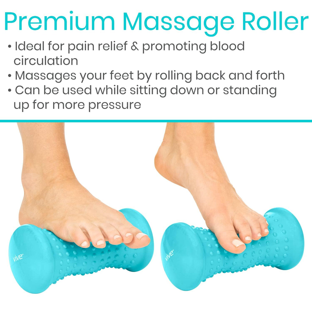 Vive Massage Ball Set smooth lacrosse ball for concentrated deep tissue work.