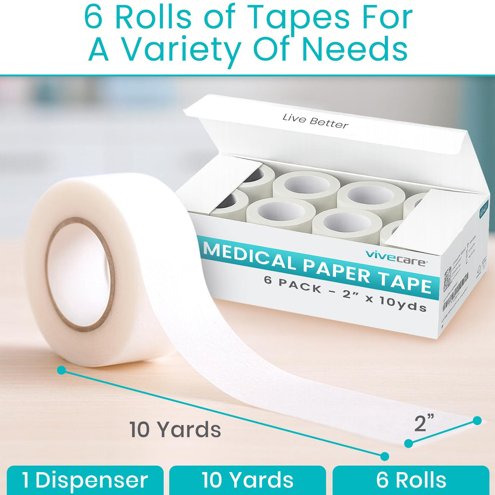 ViveCare latex-free tape provides irritation-free use for sensitive skin