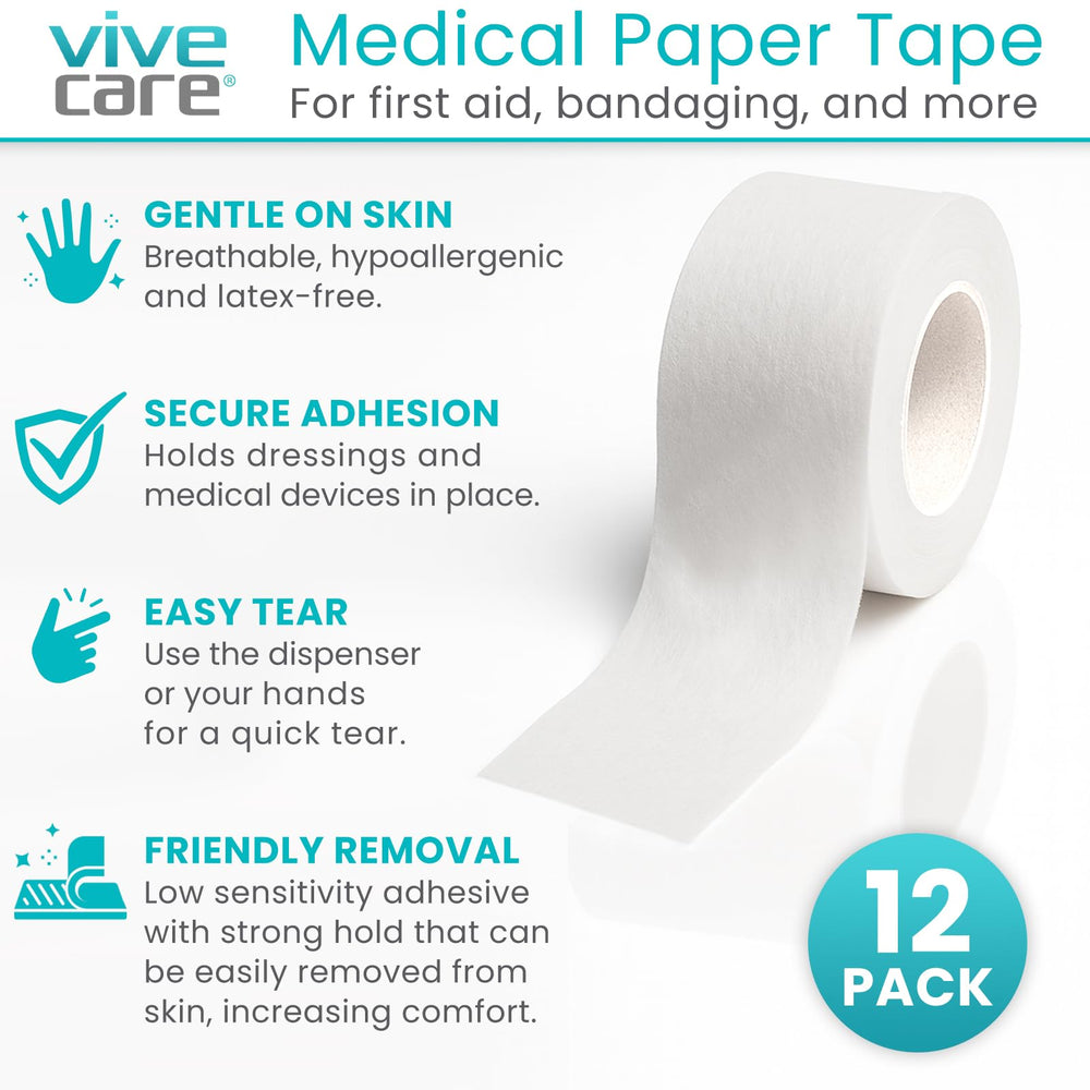 ViveCare secure-hold tape keeps dressings in place with gentle removal