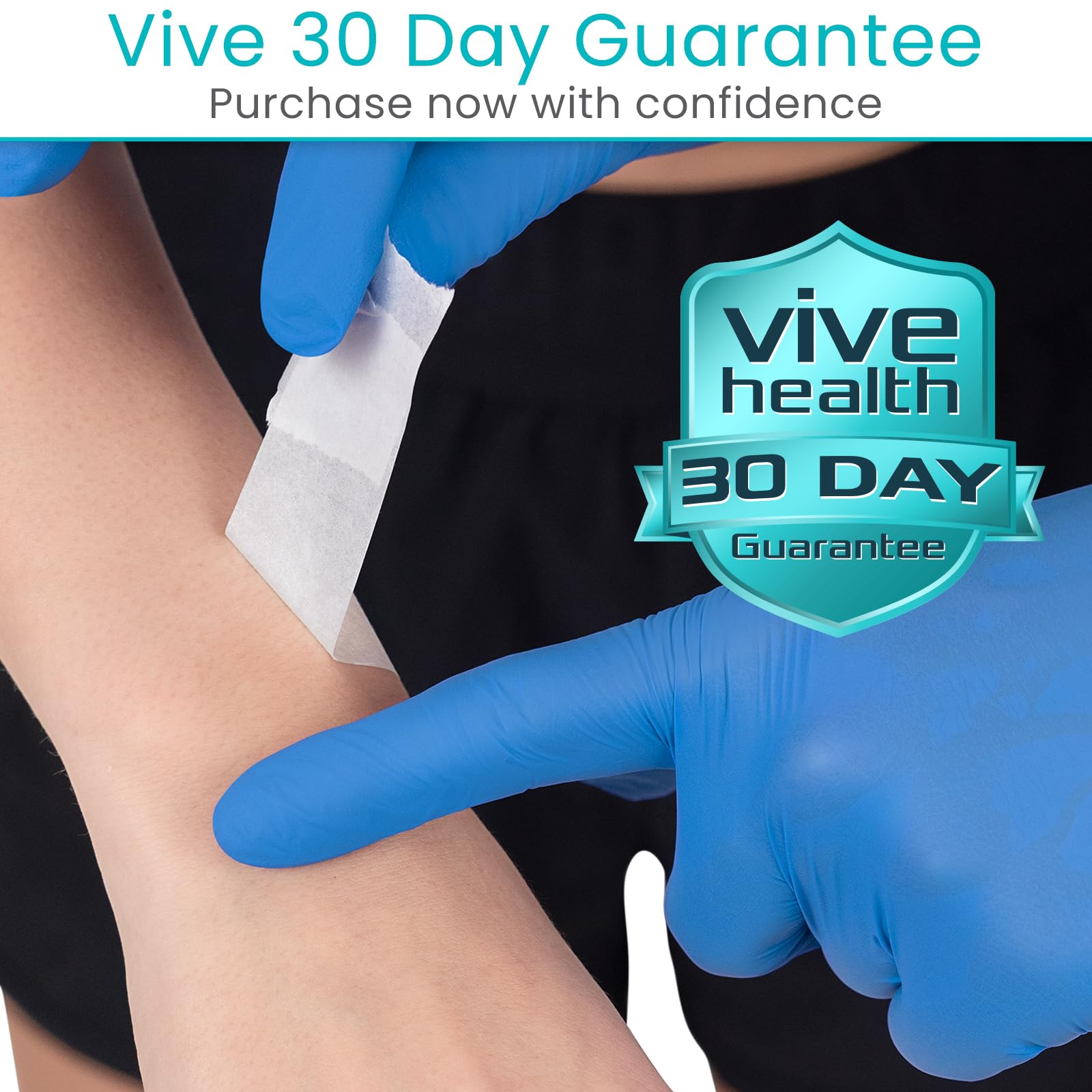 ViveCare skin-comfort tape blends with skin while keeping dressings secure