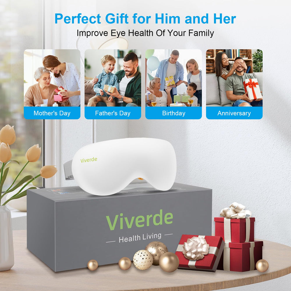 Viverde Eye Massager control panel for quick mode selection.