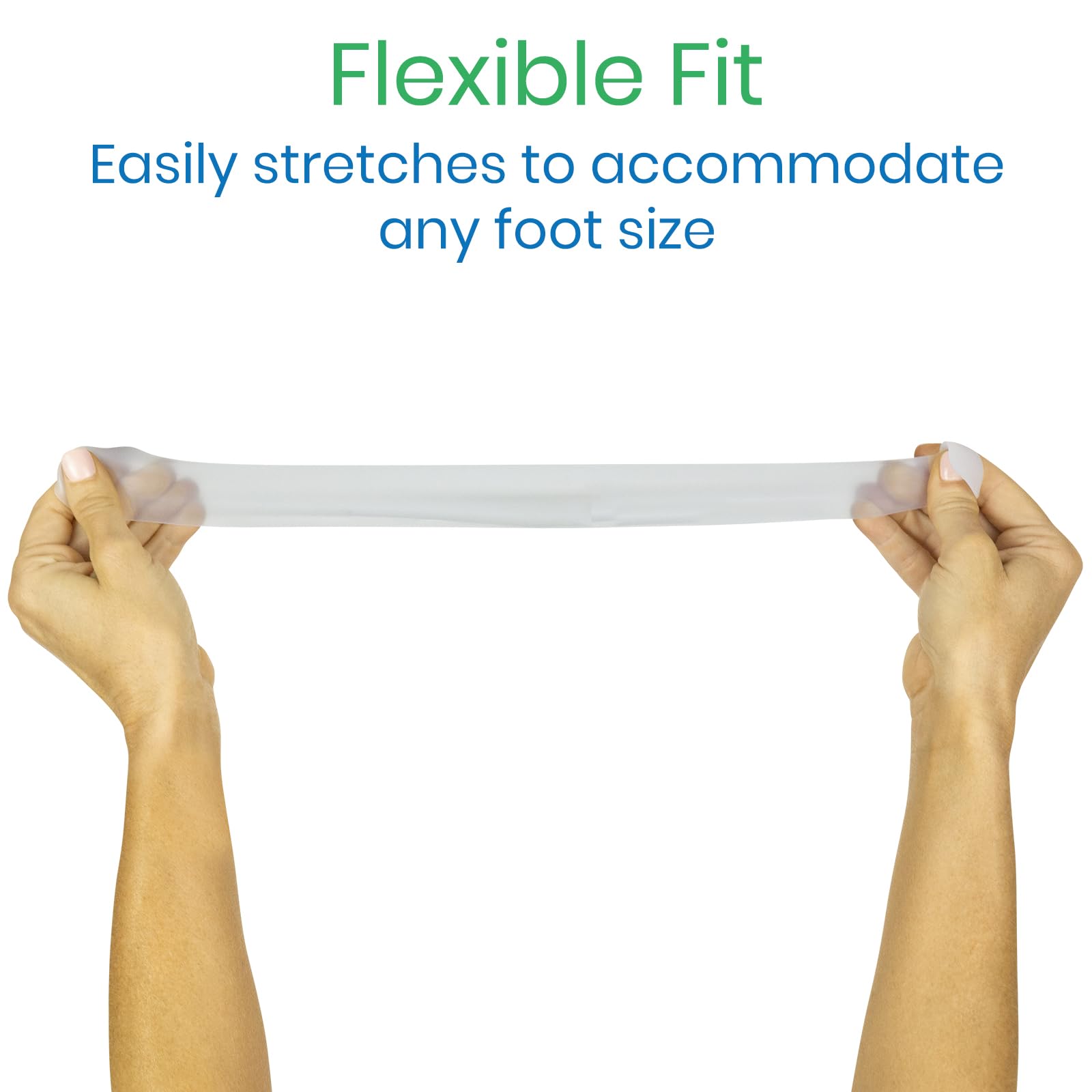 VIVEsole protección de dedos con ventilación para pies secos y cómodos.