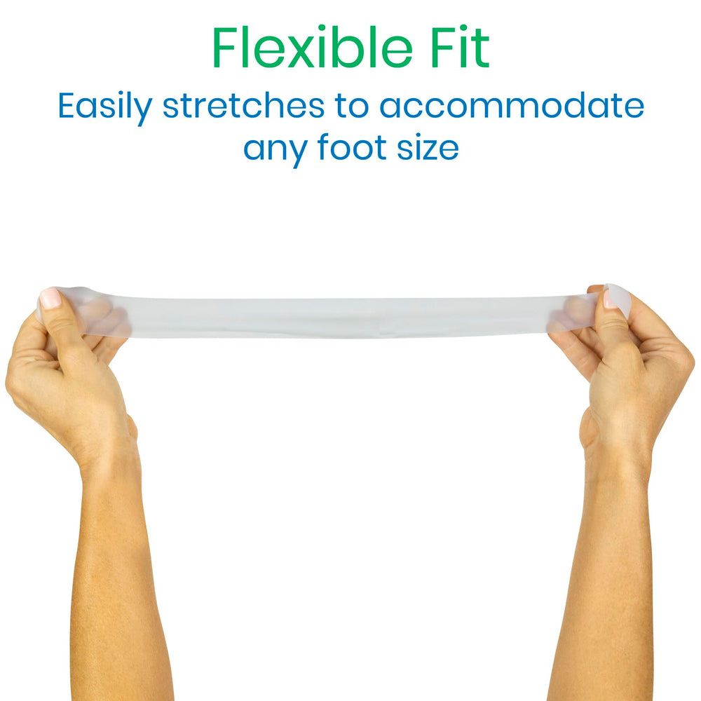 VIVEsole protección de dedos con ventilación para pies secos y cómodos.