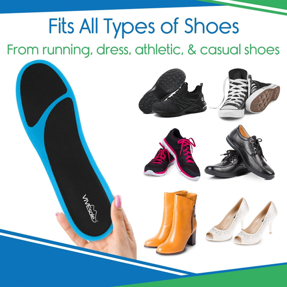 ViveSole gel insole qualifies for HSA/FSA funds.