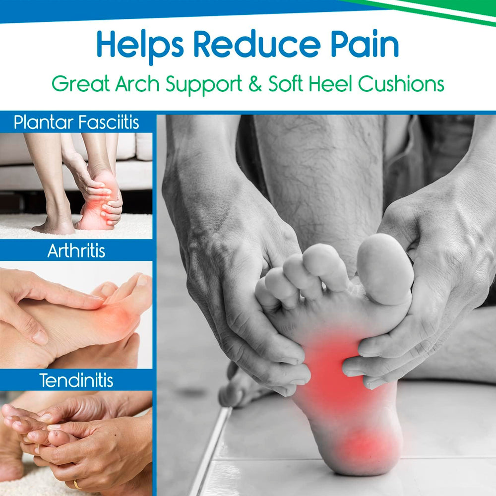 ViveSole gel insole works with sneakers and boots for everyday use.