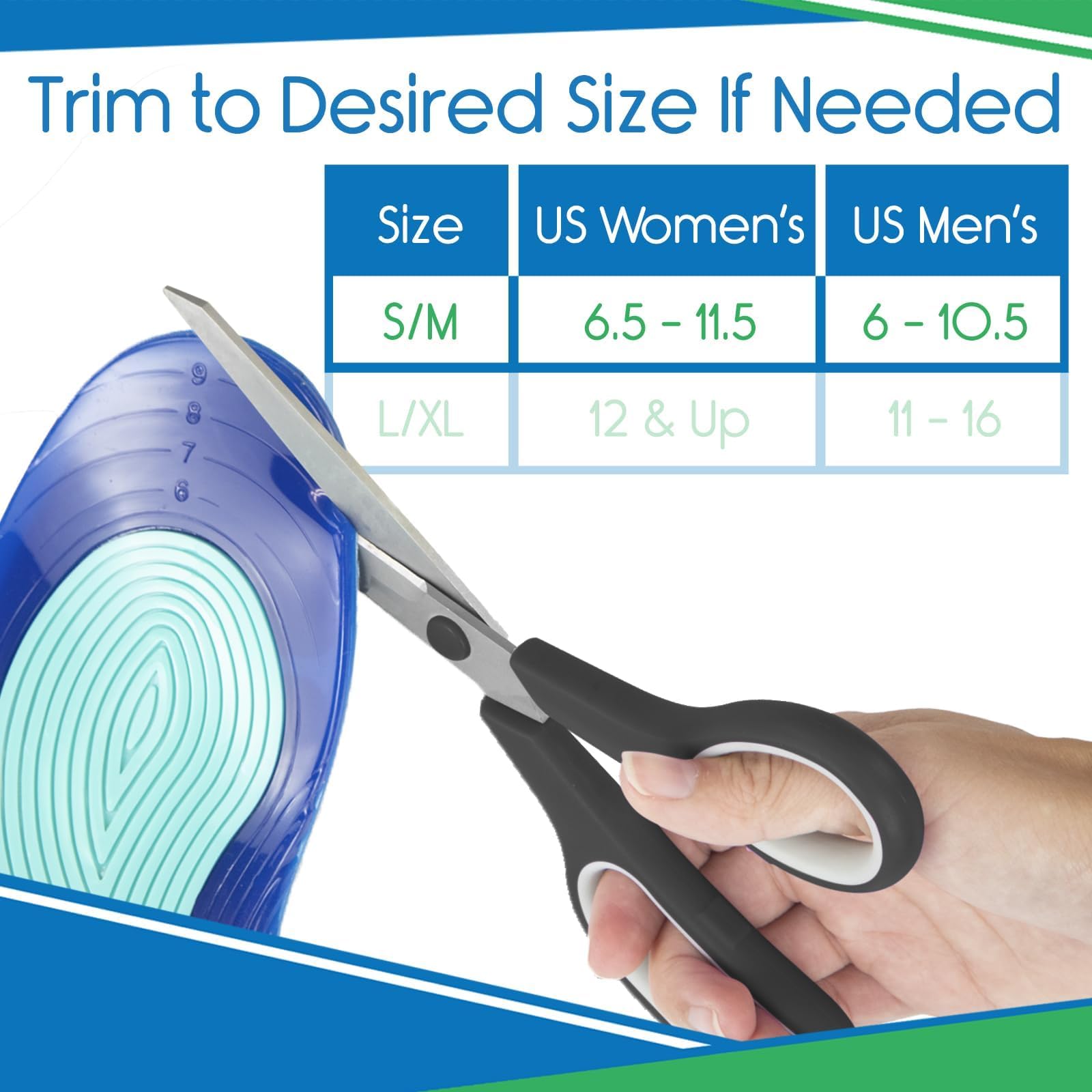 ViveSole insoles can be transferred between different shoes