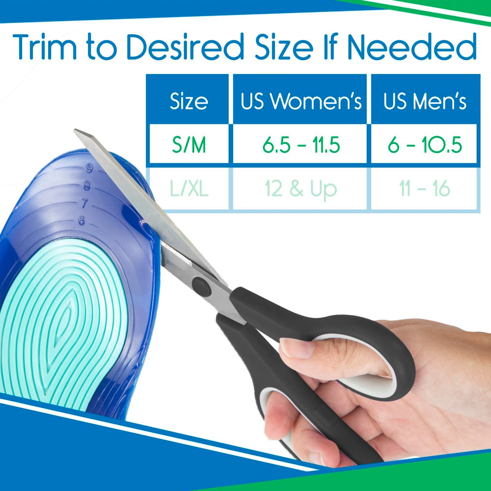 ViveSole insoles can be transferred between different shoes