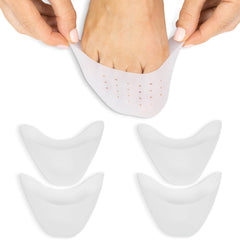 VIVEsole protectores de dedos de silicona, alivio suave para fricción en los pies.
