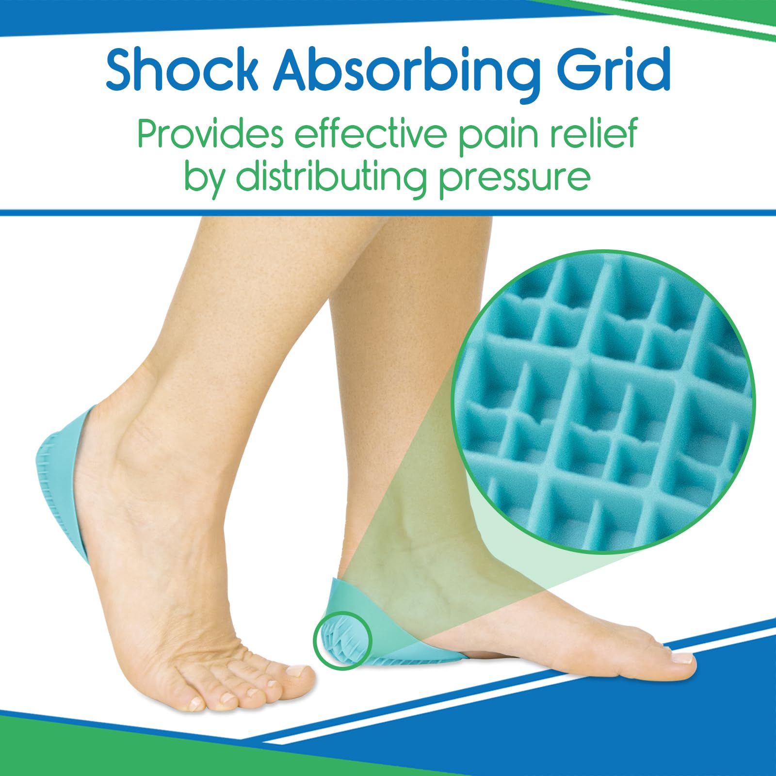 VIVEsole small size heel cups offer a tailored, secure fit.