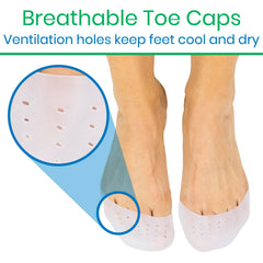 VIVEsole tapas para dedos en silicona, compatibles con diferentes zapatos.