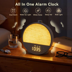 Vivilumens Sunrise Alarm Clock ambient light for mood-enhancing room illumination