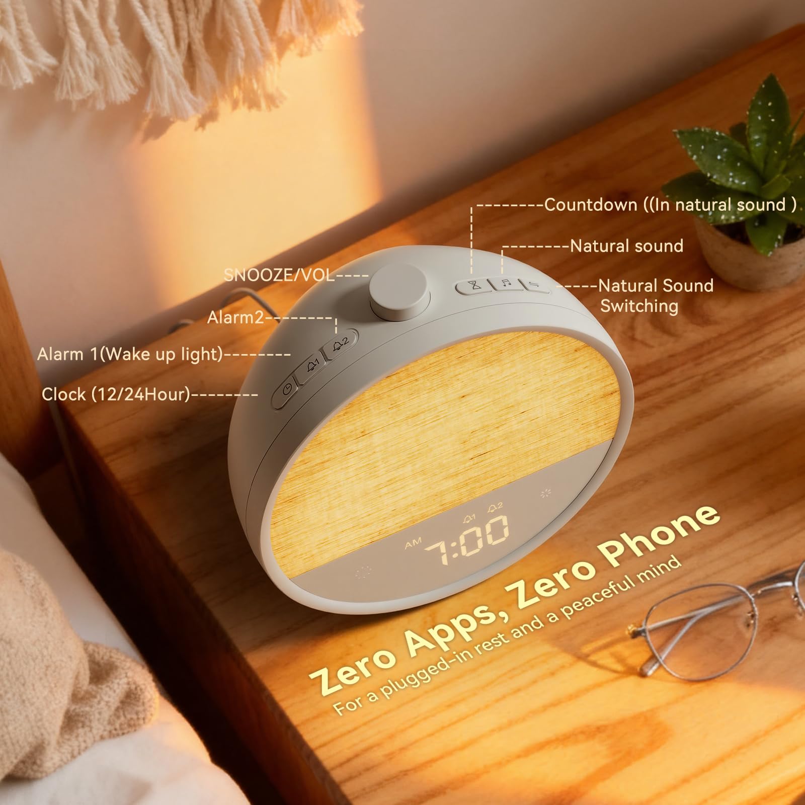 Vivilumens Sunrise Alarm Clock gift-ready packaging for thoughtful presents