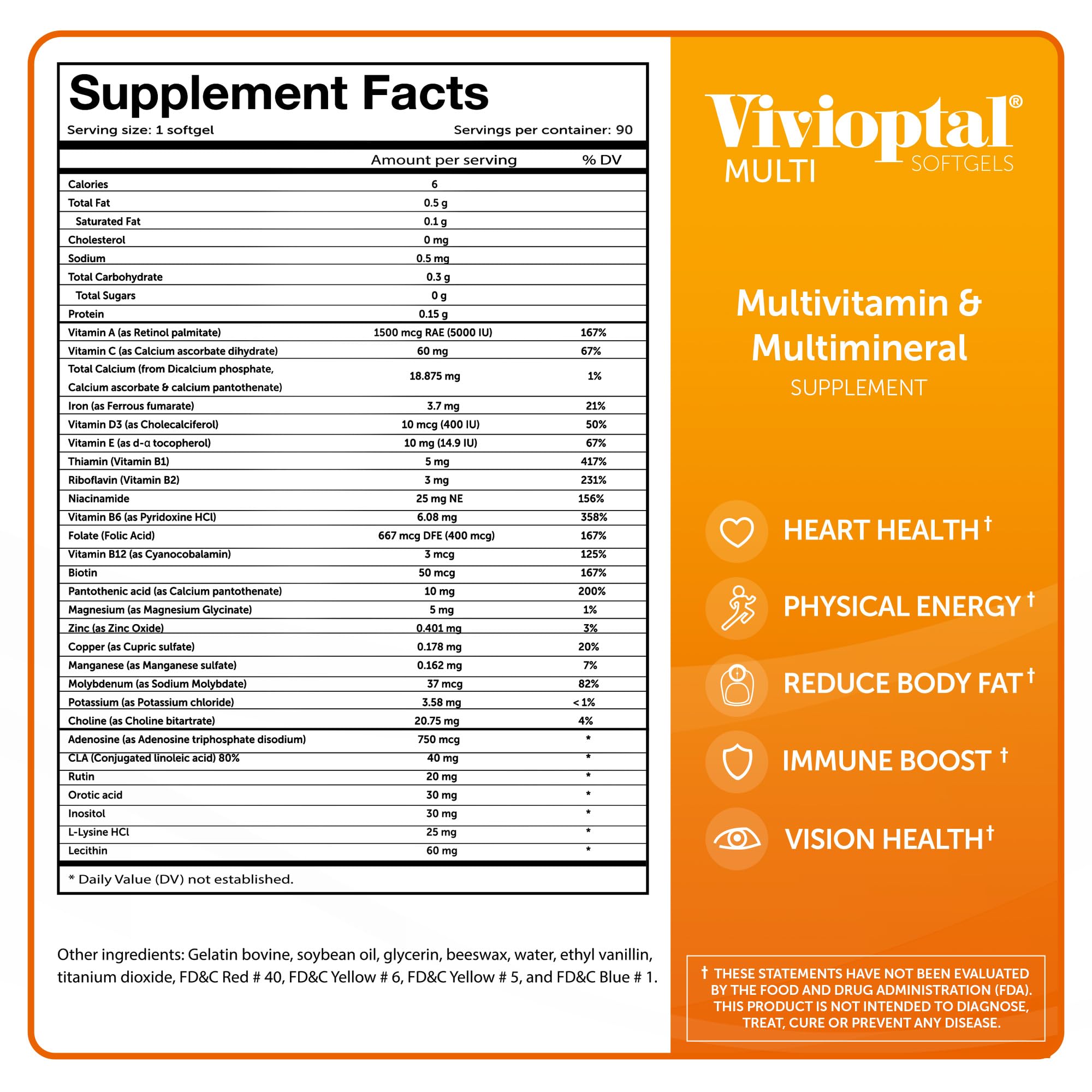 Vivioptal Multi box and bottle paired for easy on-the-go vitamins.