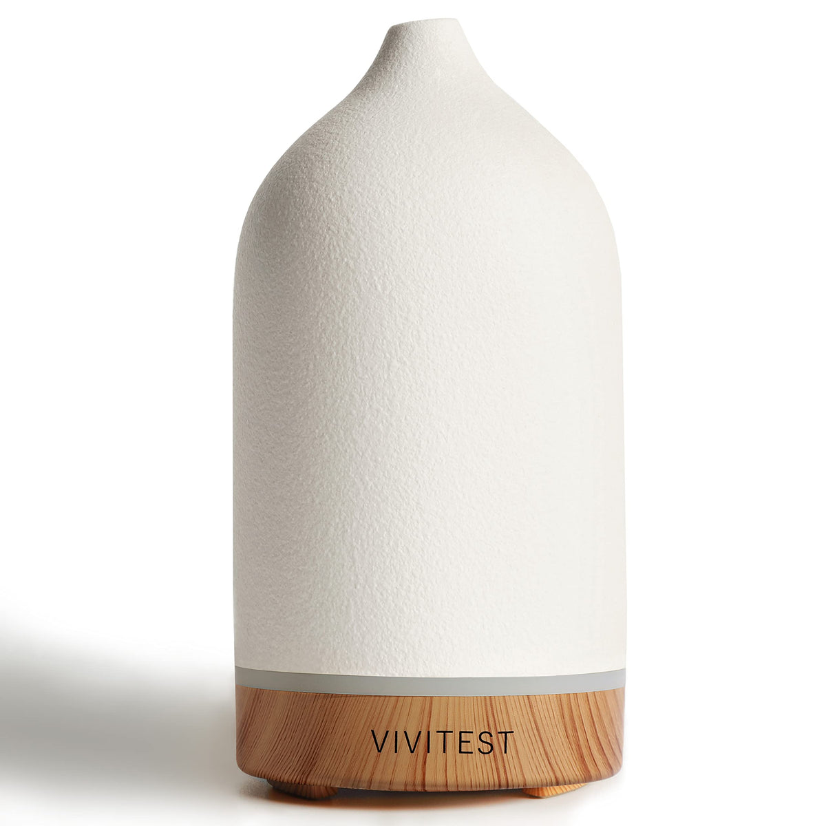 VIVITEST ceramic diffuser cover close-up for stylish ambient aromatherapy