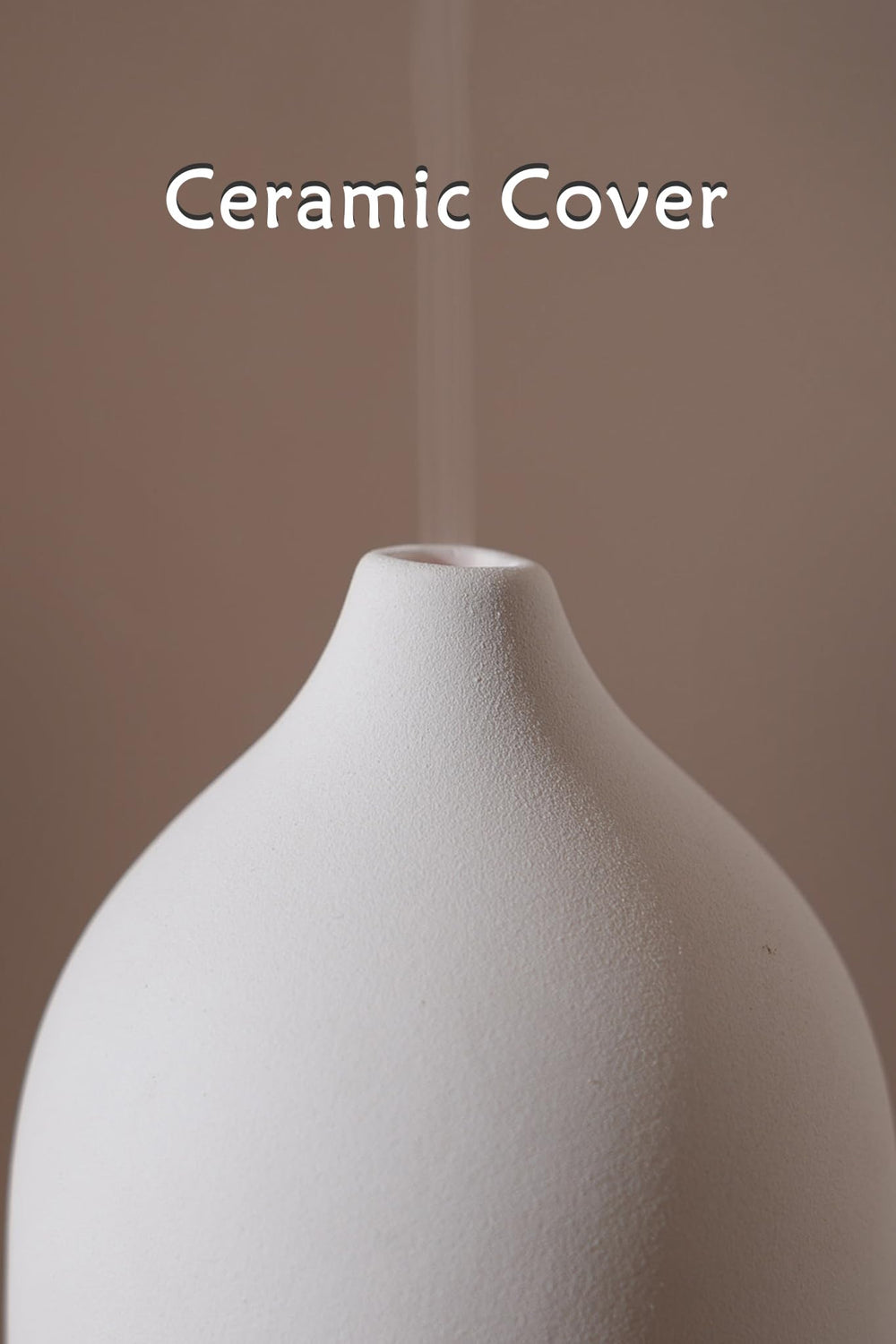 VIVITEST Stone Diffuser operates quietly for peaceful evenings