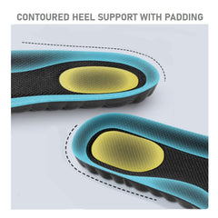 VivoFoot ergonomic heel cup supports natural foot alignment