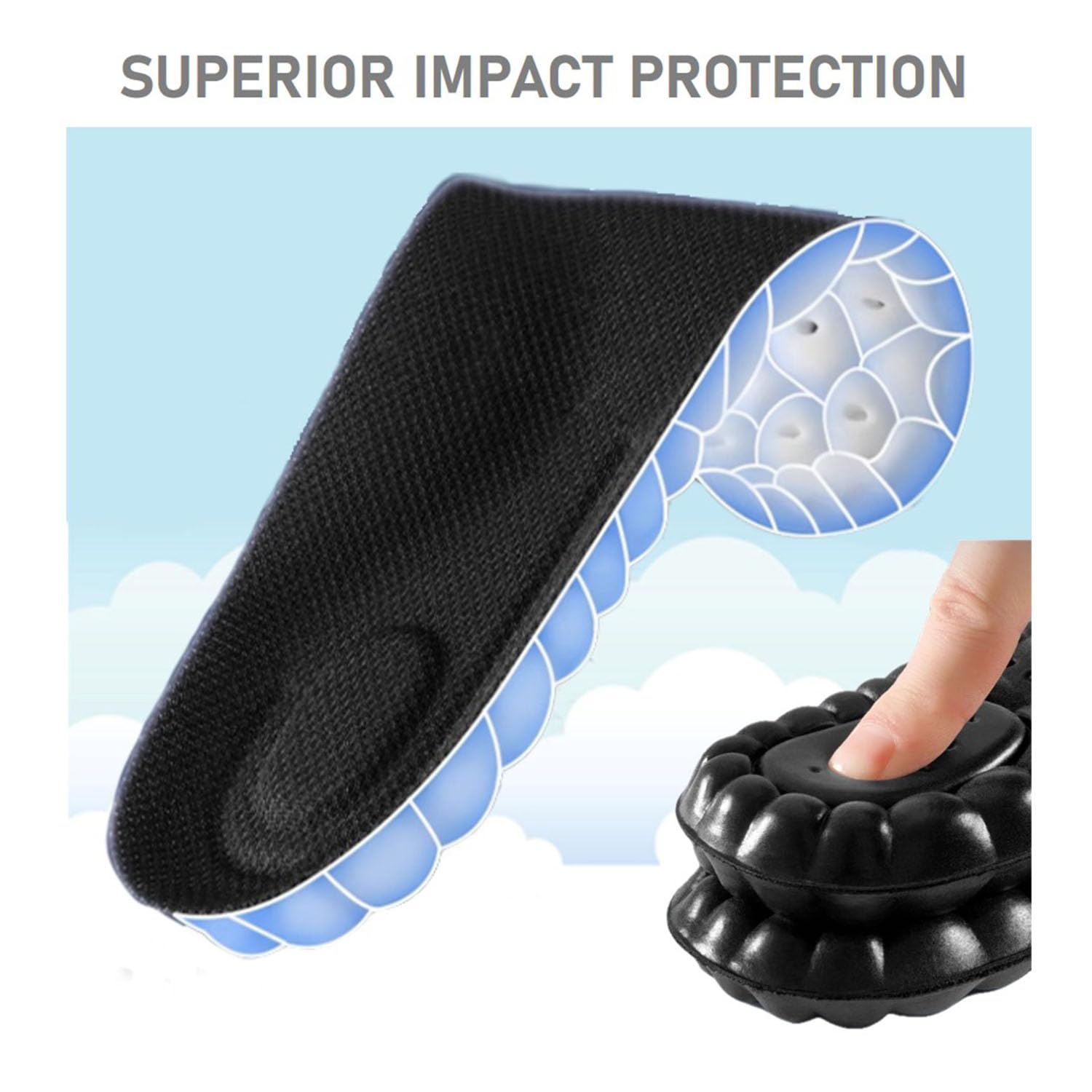 VivoFoot universal-fit insoles suitable for various footwear
