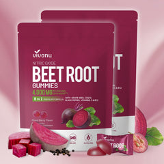 VivoNu Beet Root Gummies bottle front for daily energy support
