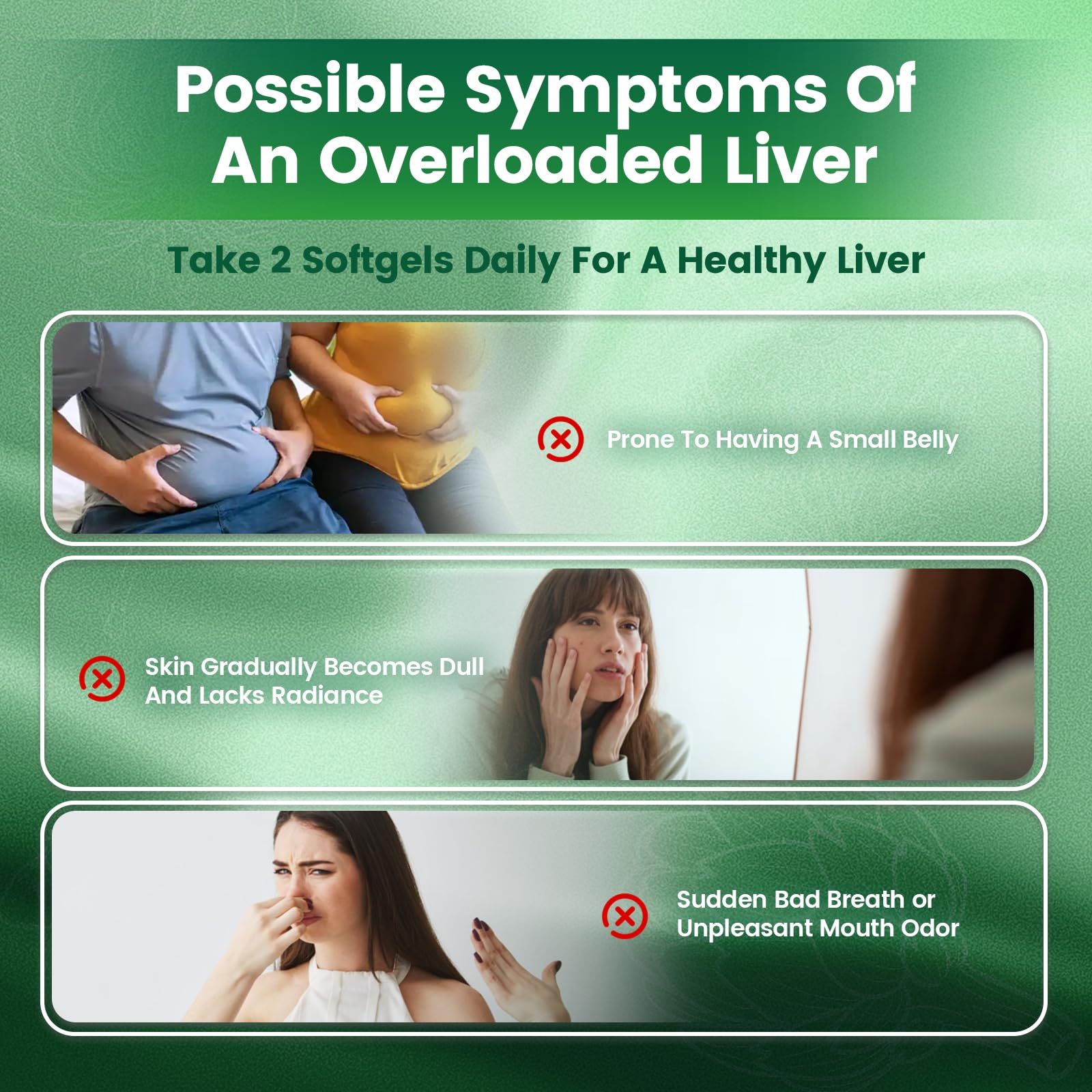 VivoNu bottle close-up emphasizing a clean, non-GMO formula for daily liver care