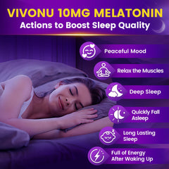 VivoNu magnesium glycinate imagery suggests muscle relaxation and overnight recovery.
