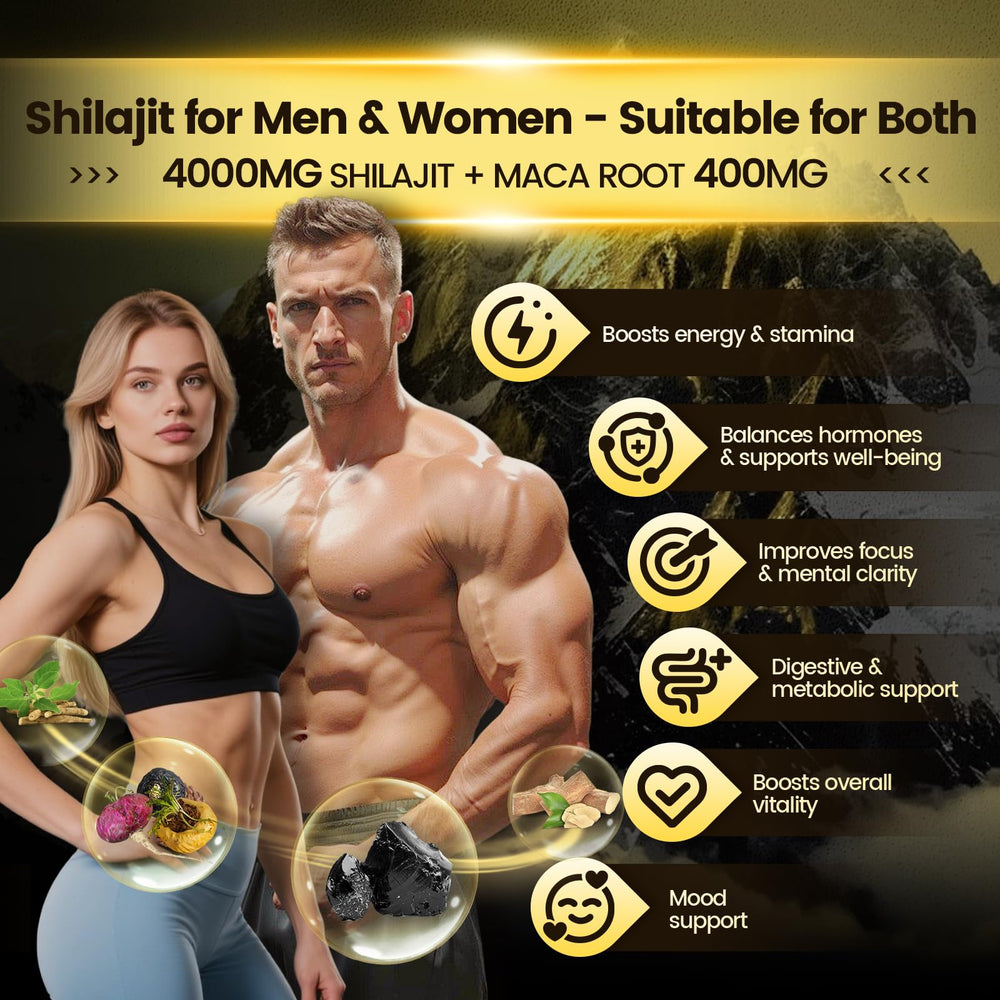 VivoNu Shilajit Gold Gummies back label with ingredients and vegan notes