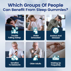 Two VivoNu Sleep Gummies served for bedtime use