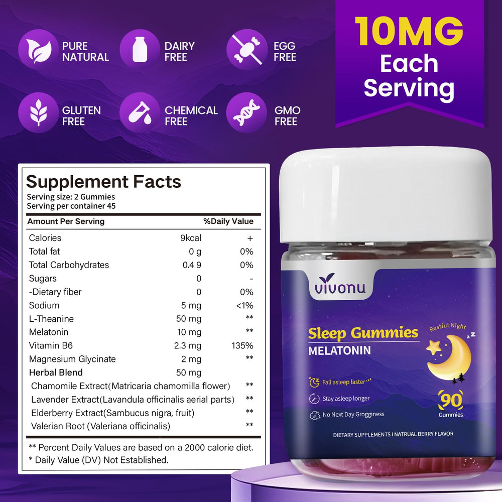 VivoNu vegan non-GMO gluten-free label emphasizes clean ingredients.