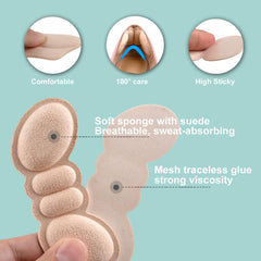 Viybtue heel inserts for women, reduce slipping and improve stability