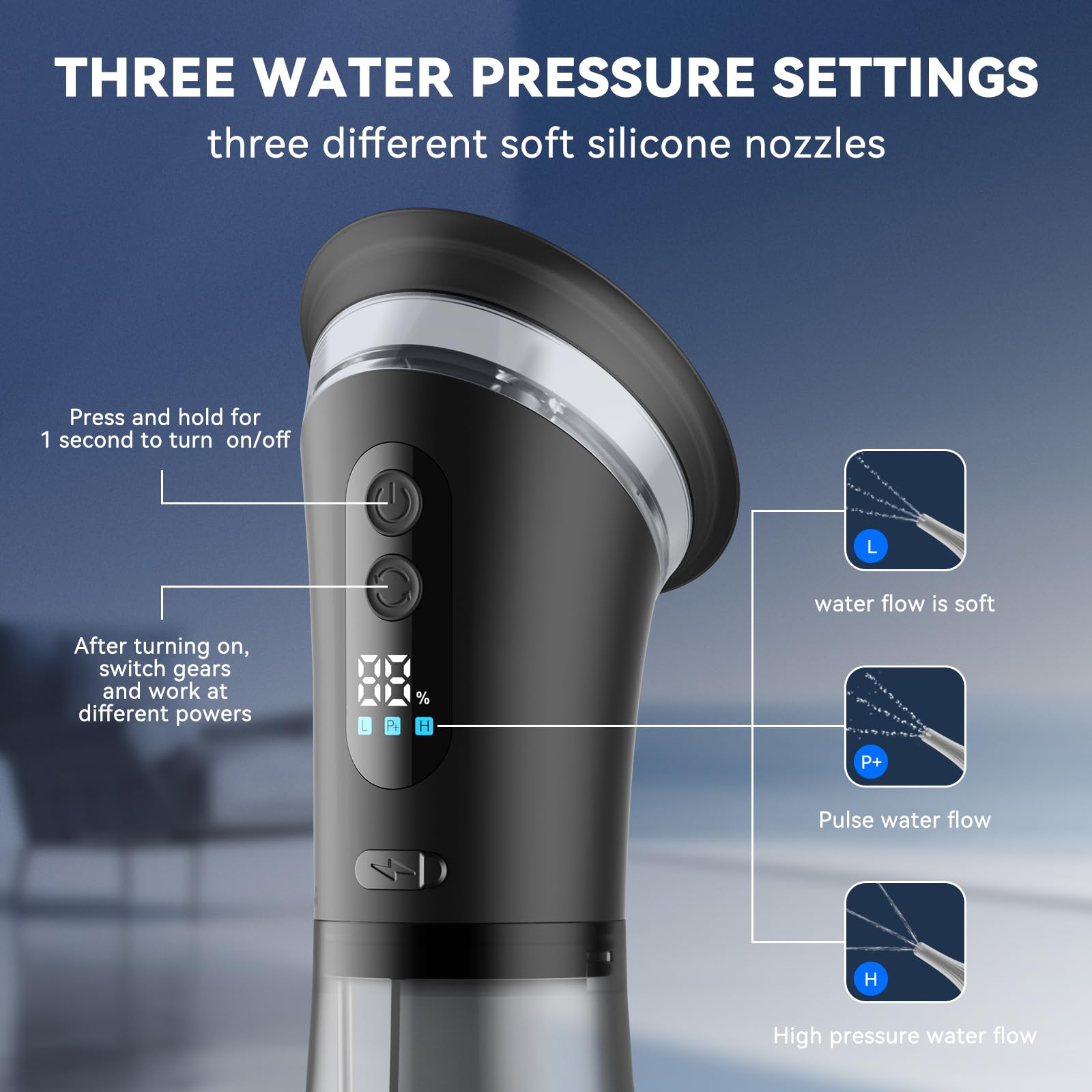 VLINGQI IPX5 waterproof ear cleaner safe for shower use