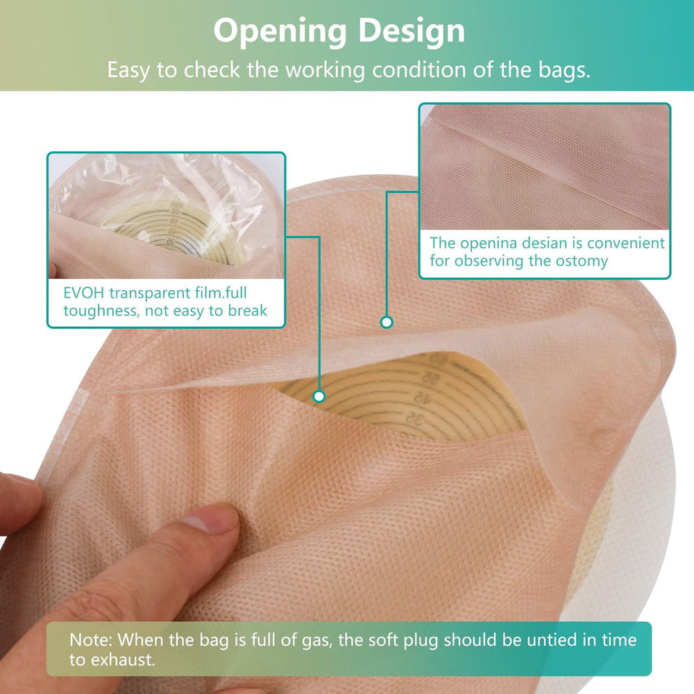 Packaging and instruction sheet from Vlookup ostomy kit.