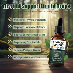 Vlsdoin Kindled Thyroid Drops dosage dropper ensures accuracy.