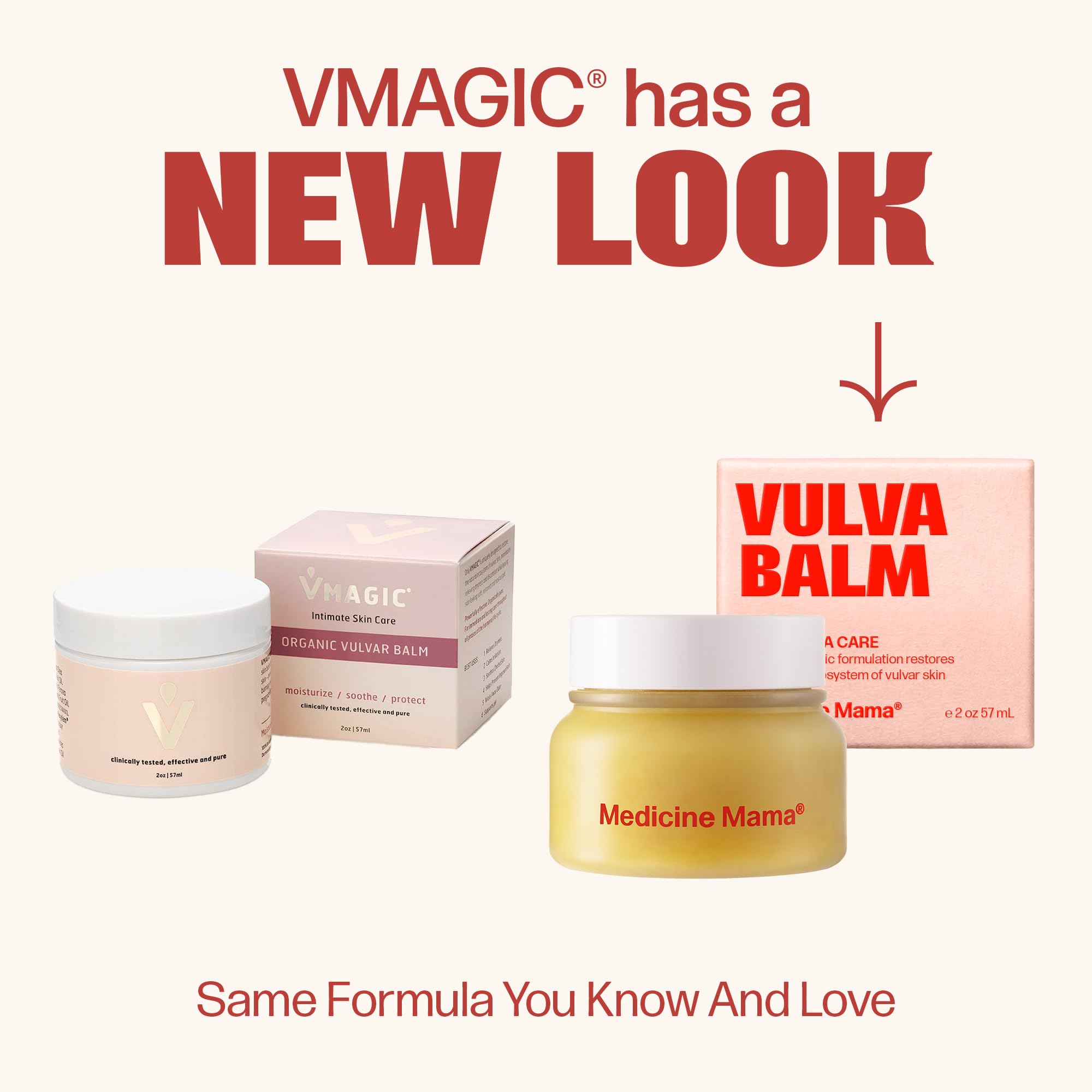 VMAGIC organic ingredients propolis and honey highlighted for nourishing care.