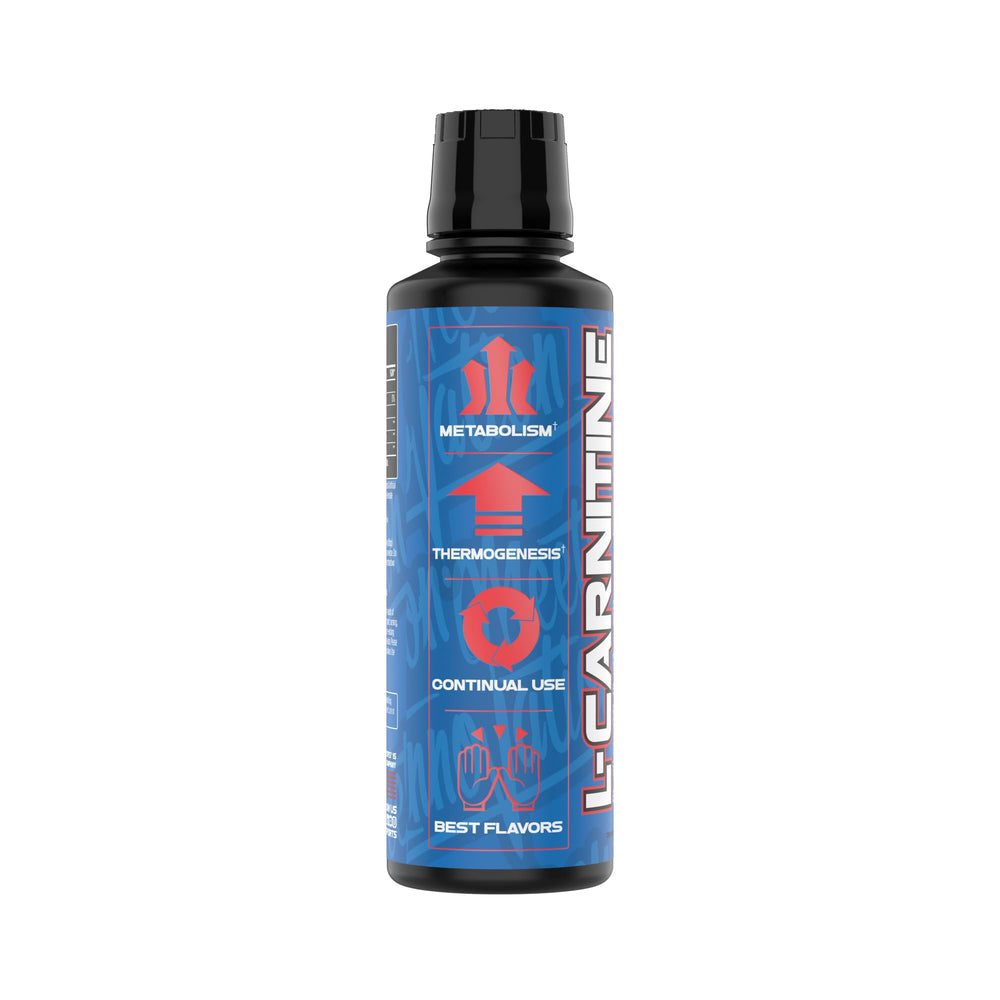 Pouring VMI Sports L-Carnitine 3000 Liquid for pre-workout energy