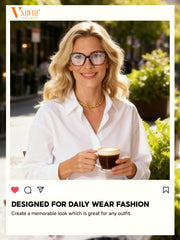 VMJFBJ cat-eye blue light glasses with TR90 pink frame for lightweight comfort.