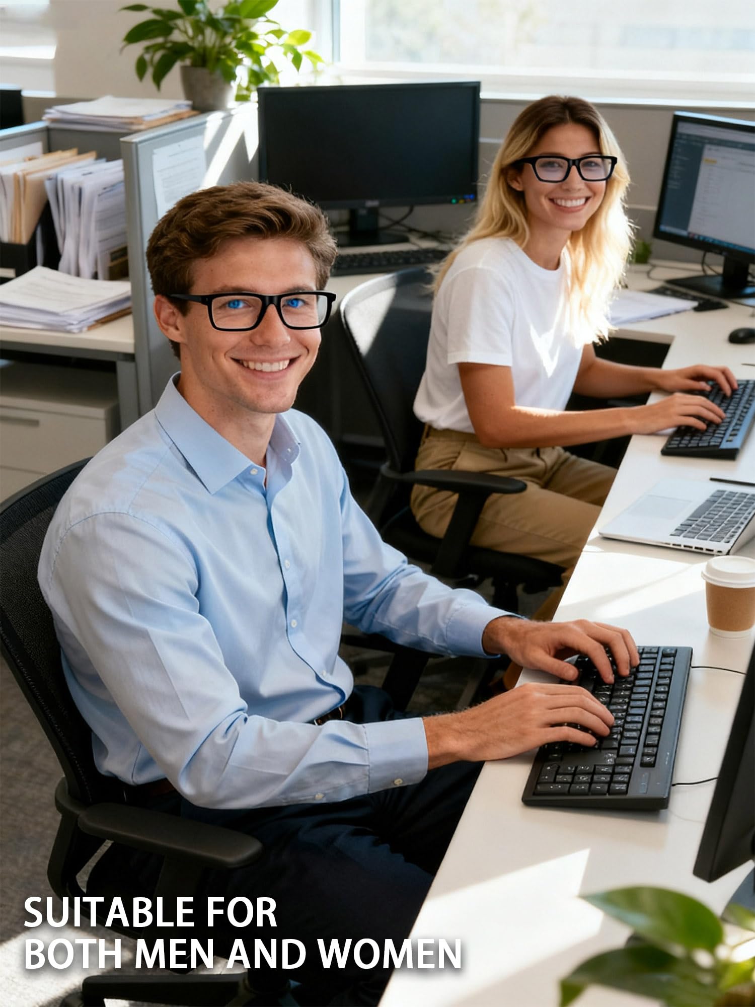 VMJFBJ lightweight 23g glasses stay comfortable all day