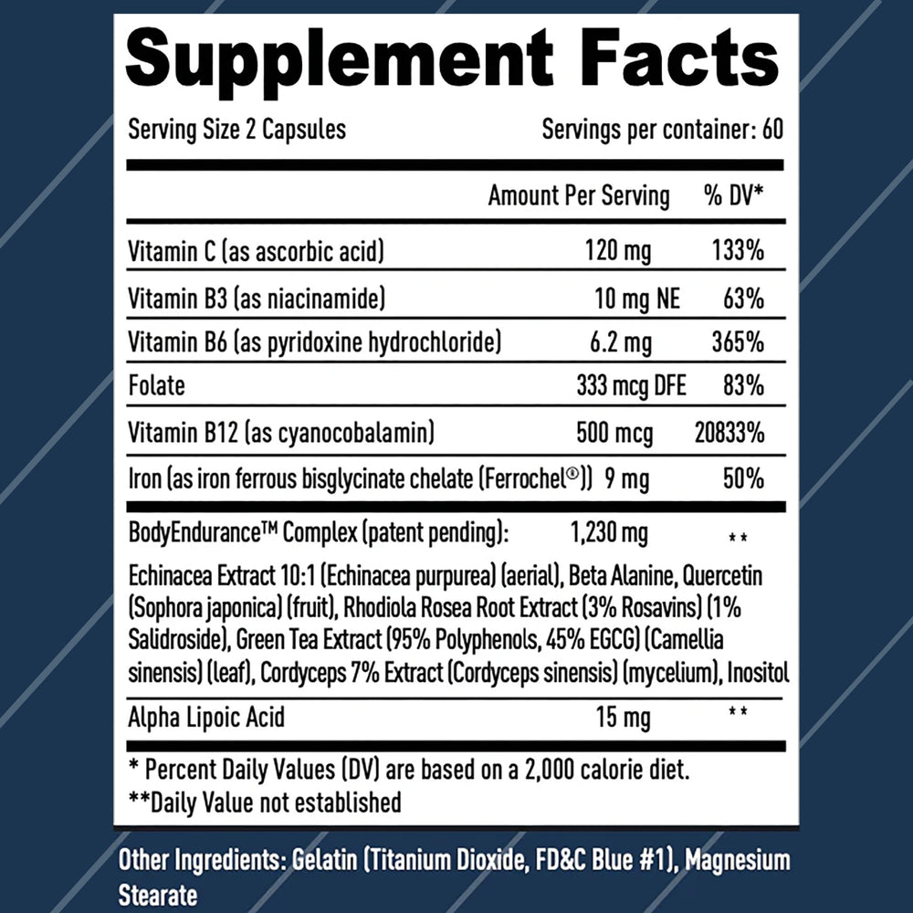 Athlete training with VO2-Boost during workout
