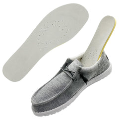 VOBUYING memory foam insole provides cushioned comfort for daily wear in sneakers