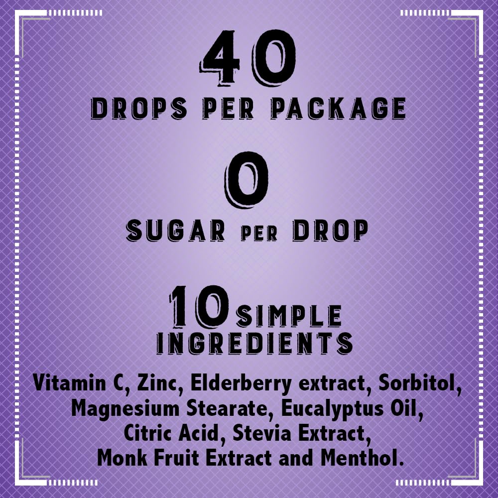Vocal Eze sugar-free label emphasizes guilt-free throat comforts