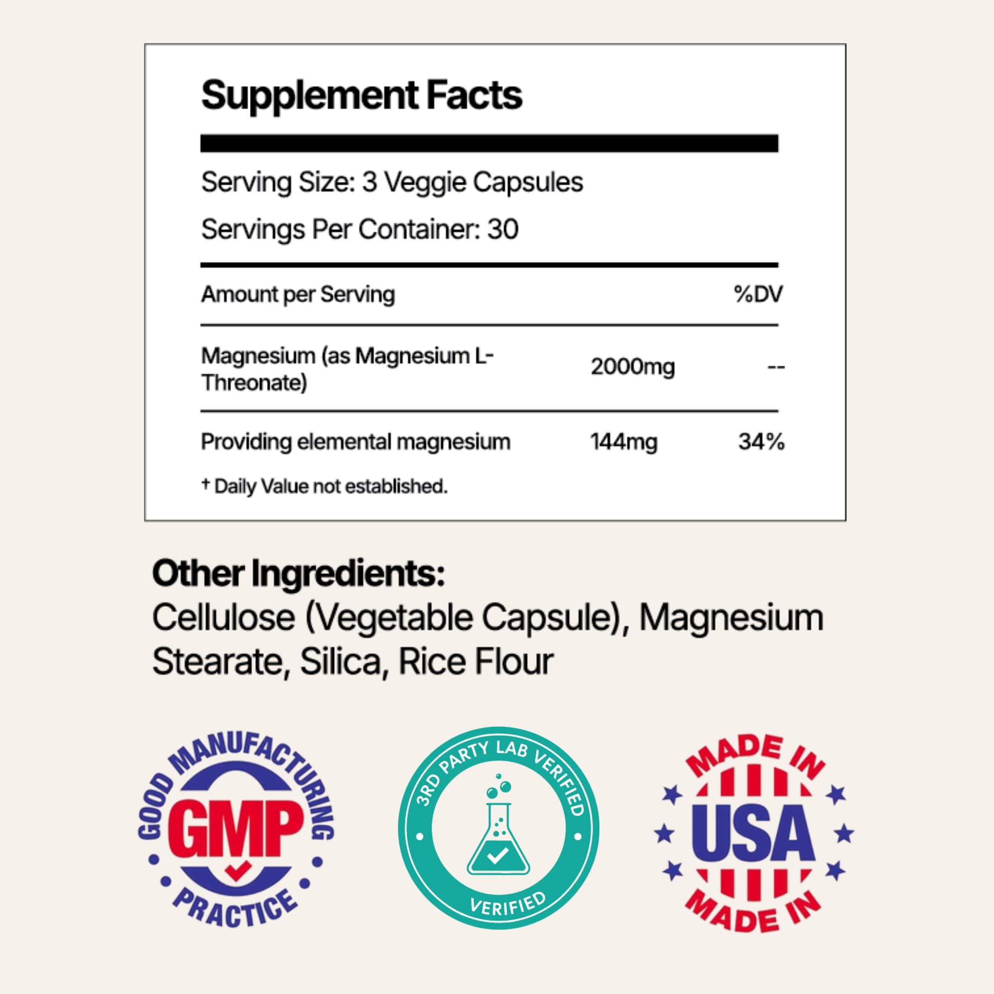 Evening routine with Vocks bottle beside calming tea for sleep support.