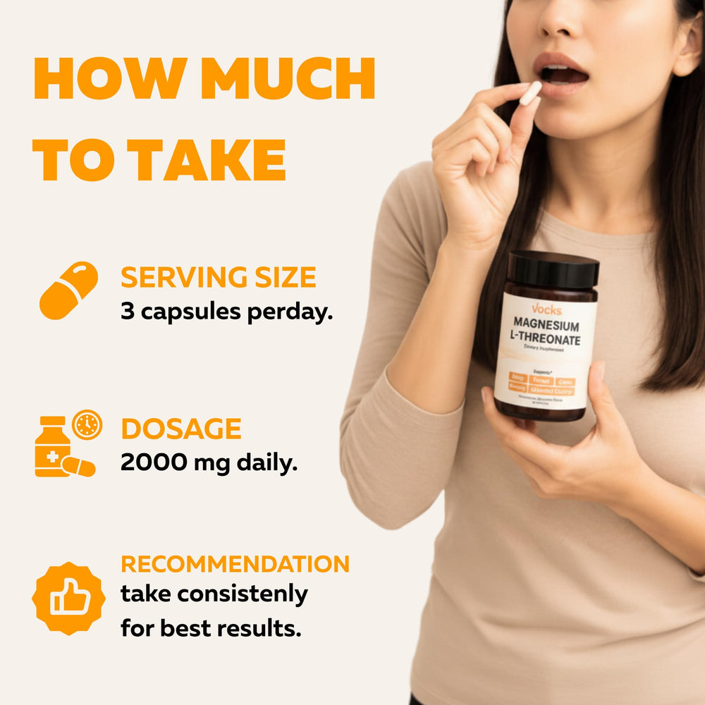 Close-up of the Vocks label emphasizing vegan, non-GMO, and gluten-free formula.