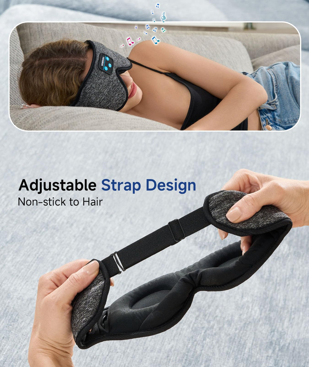 Voerou light-blocking eye mask blocks light for restful sleep