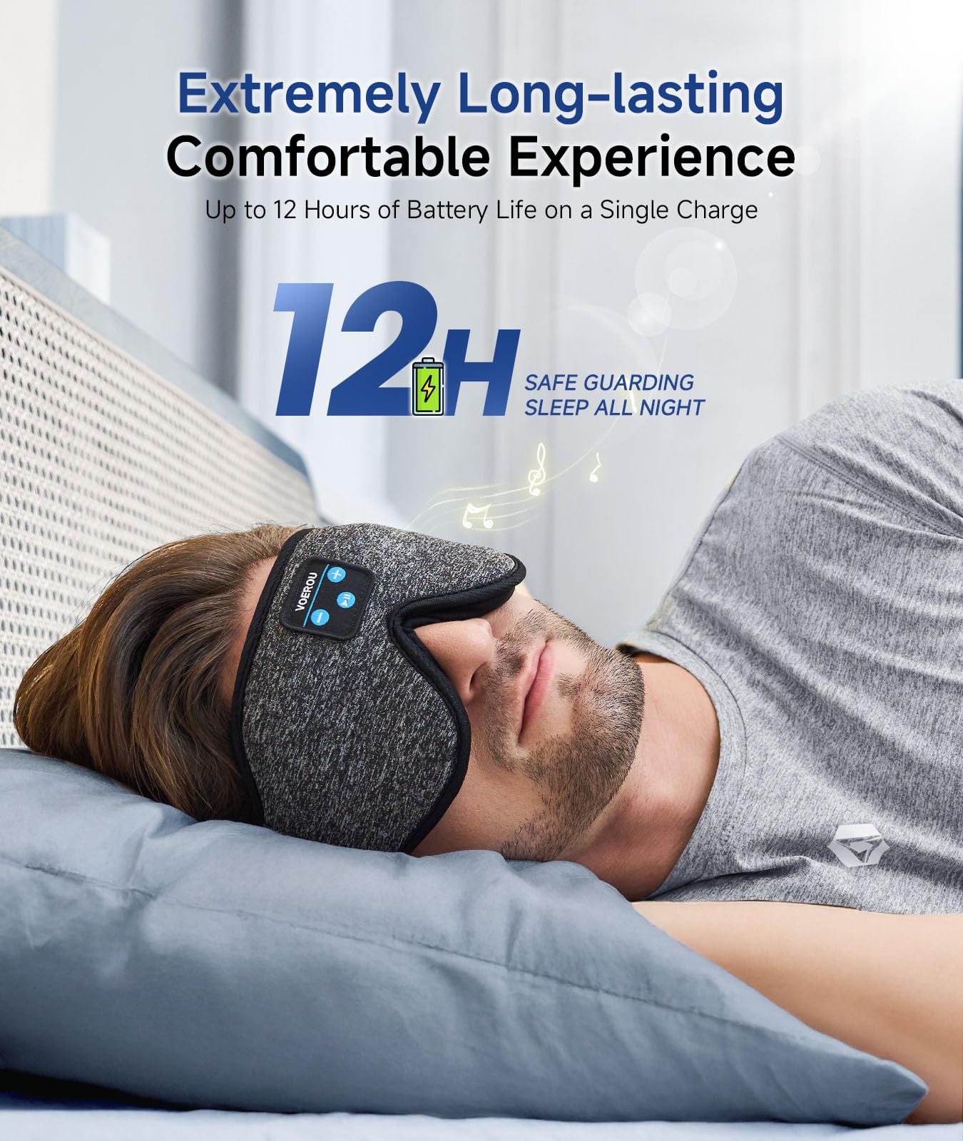 Voerou soft memory foam fabric for cool, comfortable wear