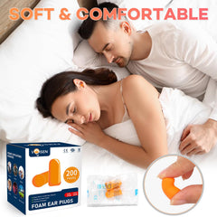 VOISEN ear plugs soft foam design for all-night comfort